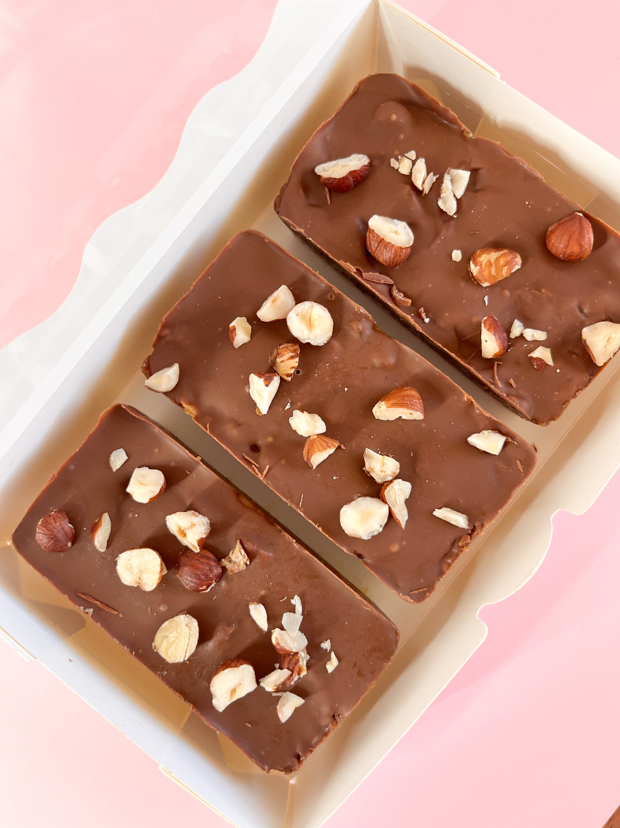 Baked Snickers Caramel Slice